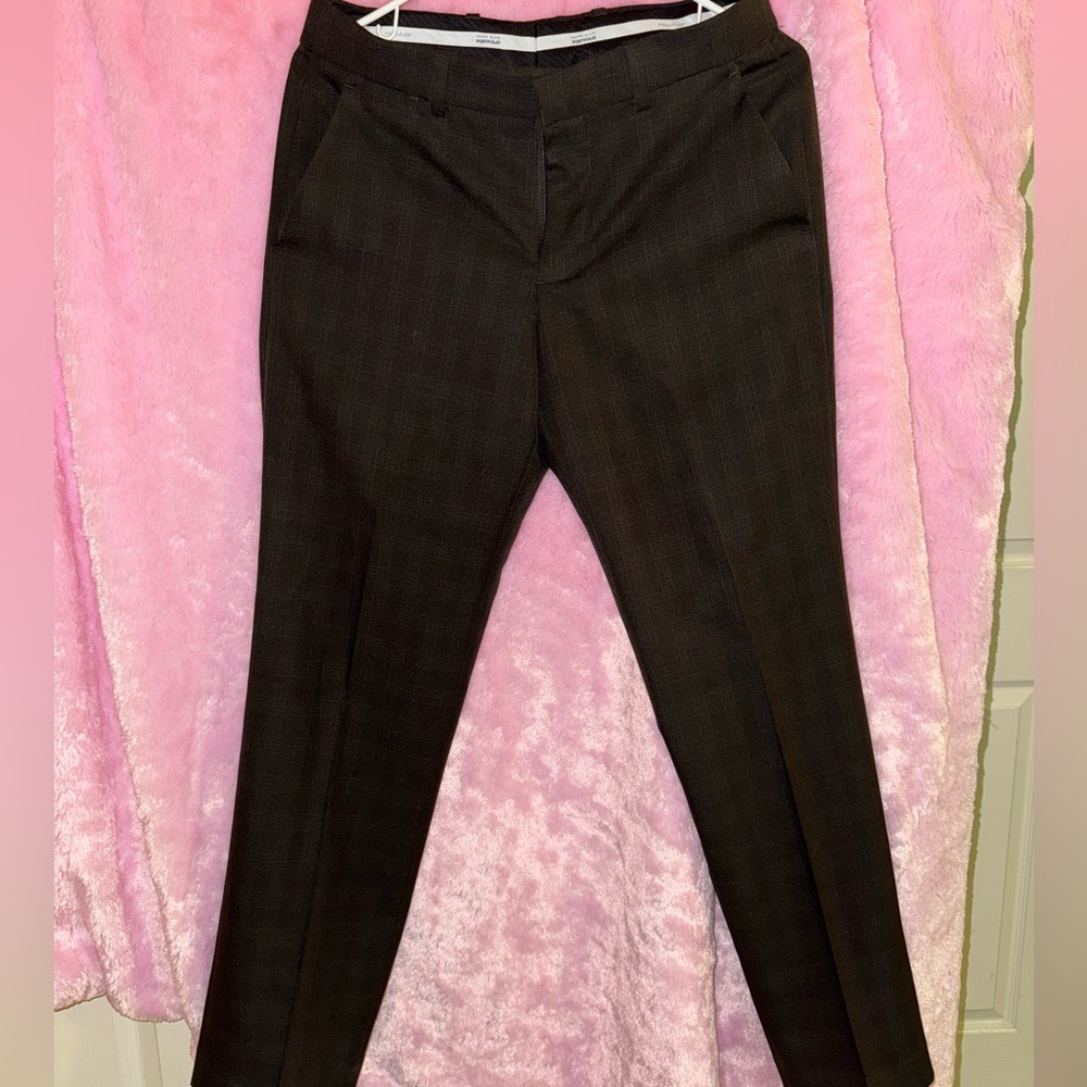 Perry Ellis Brown Dress Pants for Men